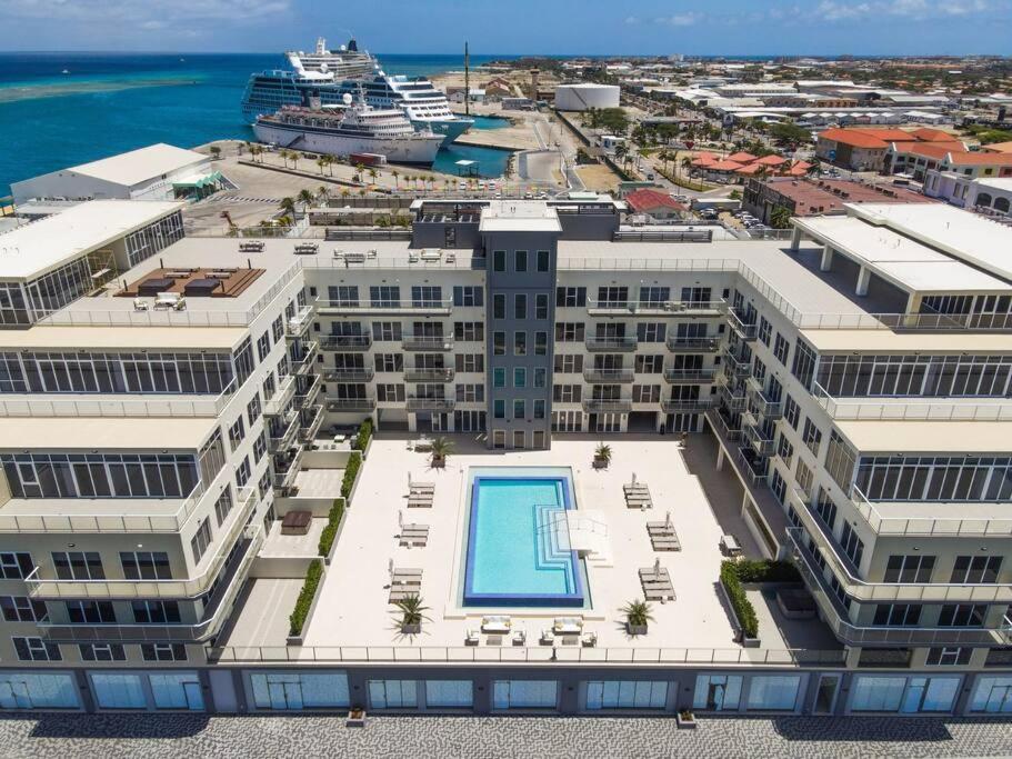 *New* 2Bd 2Bath Apt With Ocean View, Pool, Gym Apartment Oranjestad Exterior photo